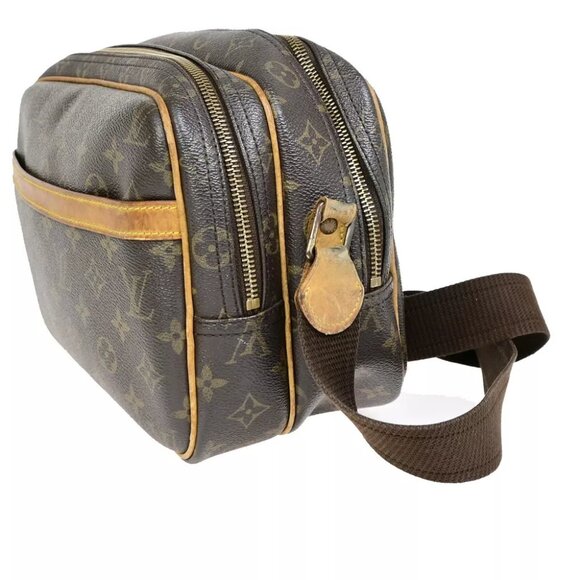 LOUIS VUITTON Reporter PM Crossbody Shoulder Bag Monogram Leather M45254 31FA897 - Picture 6 of 13